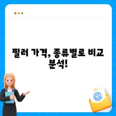 필러 가격과 부작용