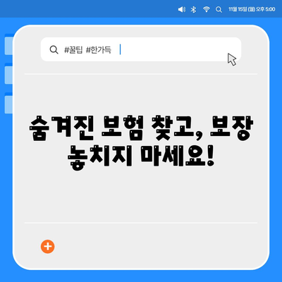 내보험 조회