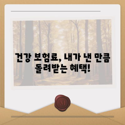 건강 보험료