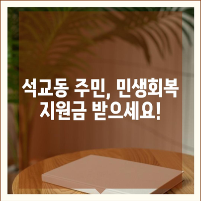 대전시 중구 석교동 민생회복지원금 | 신청 | 신청방법 | 대상 | 지급일 | 사용처 | 전국민 | 이재명 | 2024