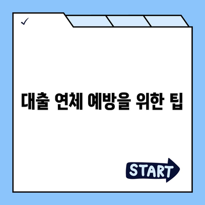 대출 연체 완납