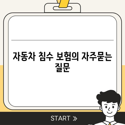 자동차 침수 보험