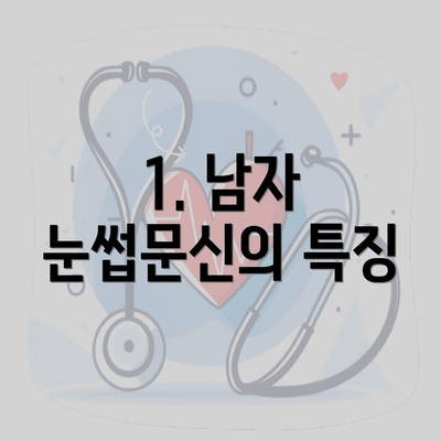 1. 남자 눈썹문신의 특징