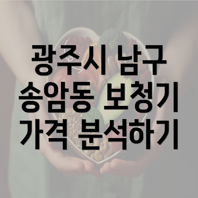 광주시 남구 송암동 보청기 가격 분석하기