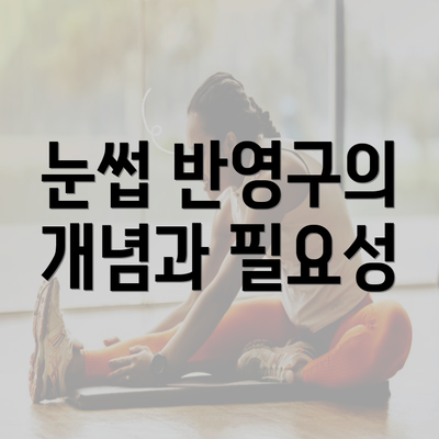 눈썹 반영구의 개념과 필요성