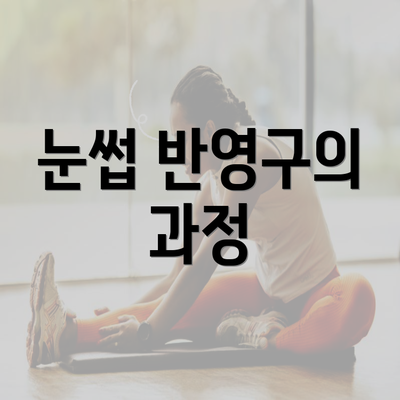 눈썹 반영구의 과정