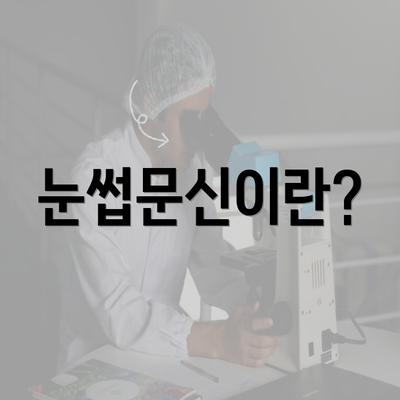 눈썹문신이란?