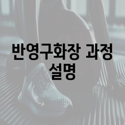 반영구화장 과정 설명