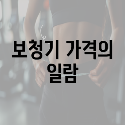 보청기 가격의 일람