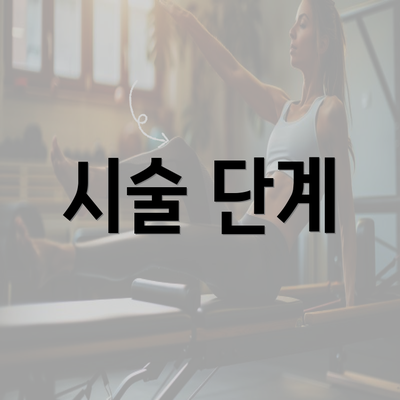 시술 단계