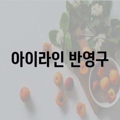 아이라인 반영구