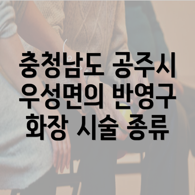 충청남도 공주시 우성면의 반영구 화장 시술 종류