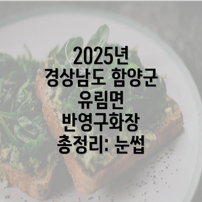 2025년 경상남도 함양군 유림면 반영구화장 총정리: 눈썹