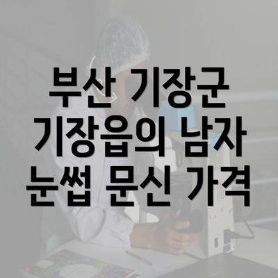 부산 기장군 기장읍의 남자 눈썹 문신 가격