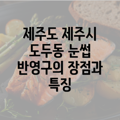 제주도 제주시 도두동 눈썹 반영구의 장점과 특징